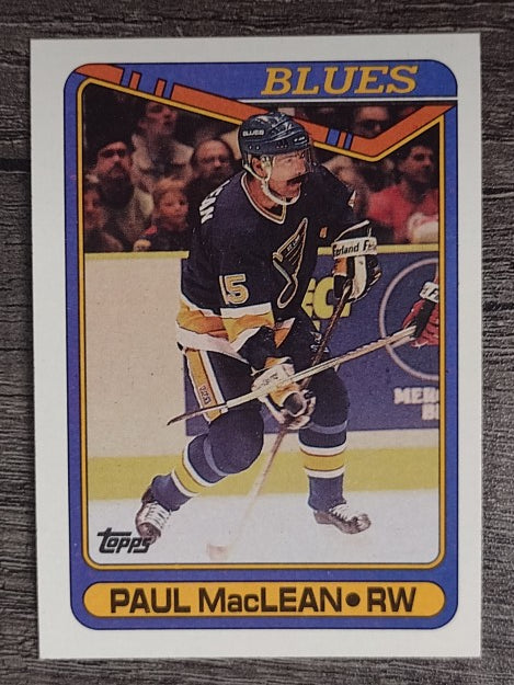 1990-91 Topps #110 Paul MacLean