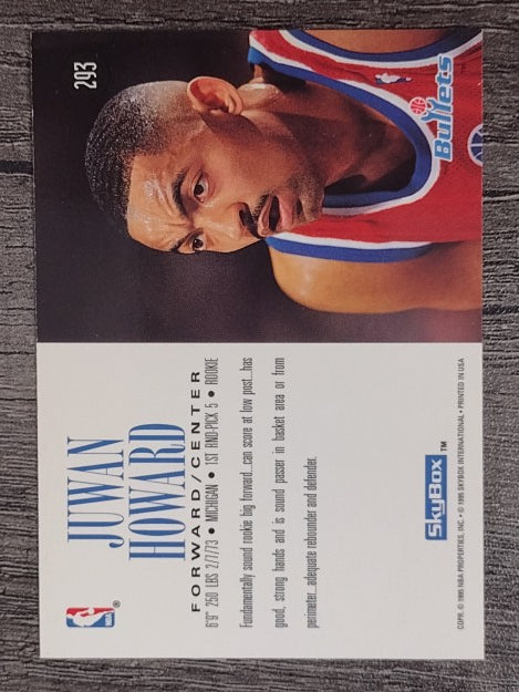 1994-95 SkyBox Premium #293 Juwan Howard RC