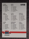 1994 SkyBox USA #89 Checklist