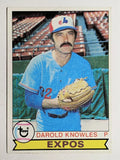 1979 Topps #581 Darold Knowles (VG)