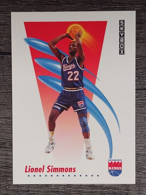 1991-92 SkyBox #250 Lionel Simmons