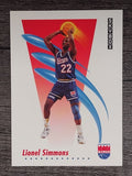 1991-92 SkyBox #250 Lionel Simmons