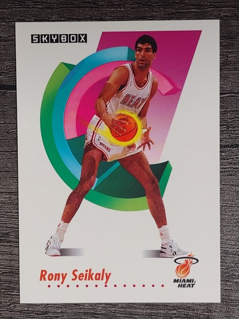 1991-92 SkyBox #152 Rony Seikaly