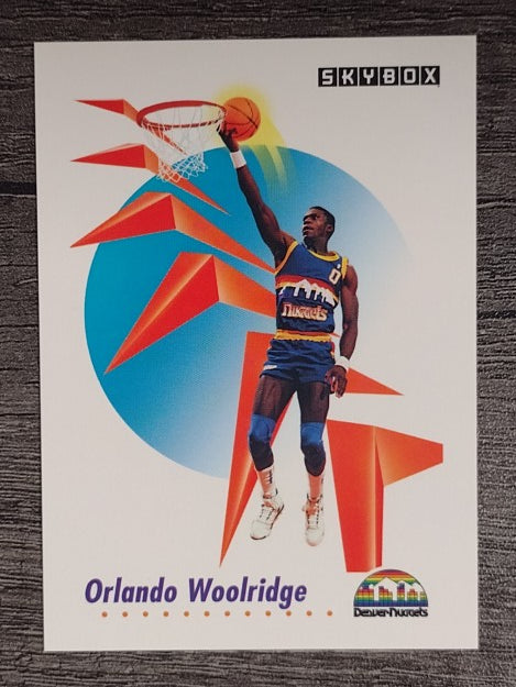 1991-92 SkyBox #77 Orlando Woolridge