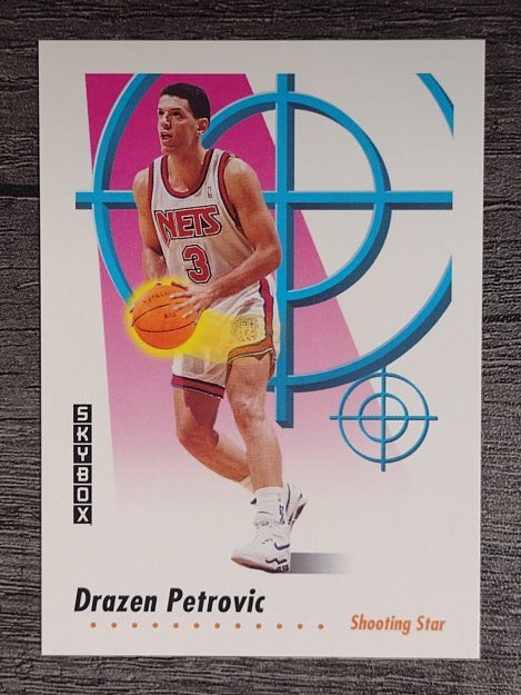 1991-92 SkyBox #599 Drazen Petrovic SS