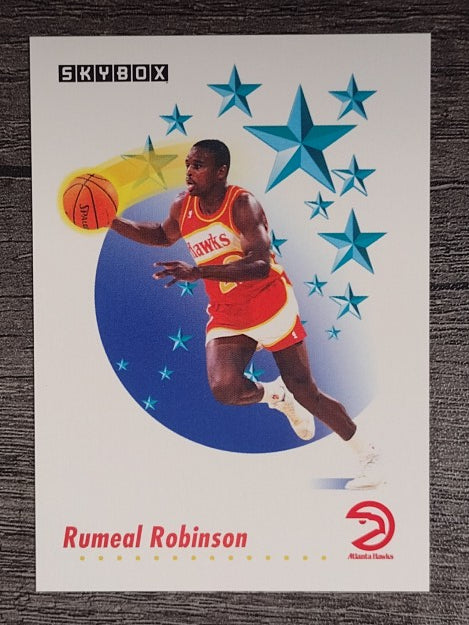 1991-92 SkyBox #486 Rumeal Robinson RS