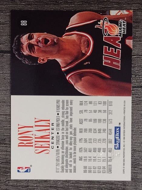 1994-95 SkyBox Premium #88 Rony Seikaly
