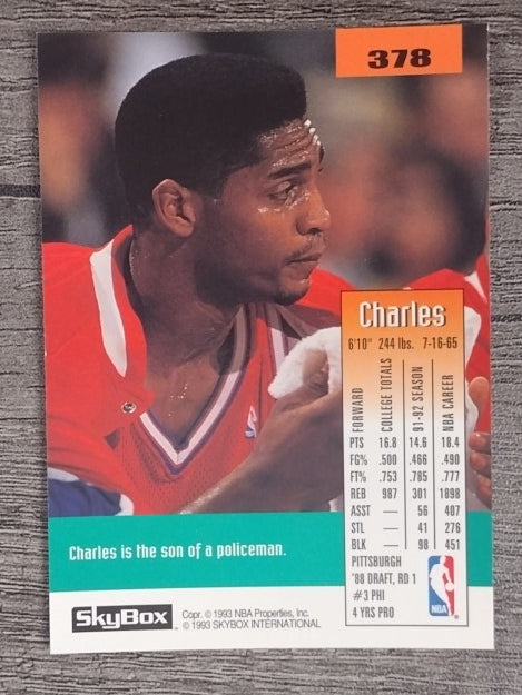1992-93 SkyBox #378 Charles Smith