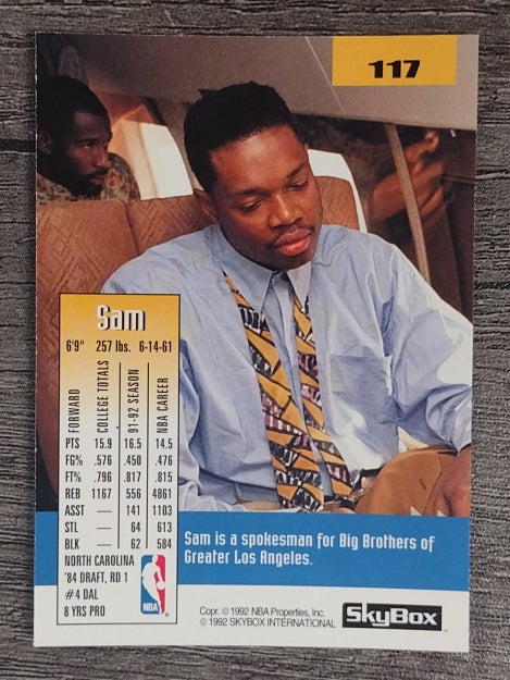 1992-93 SkyBox #117 Sam Perkins