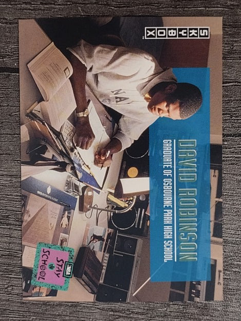 1992-93 SkyBox #320 NBA Stay in School