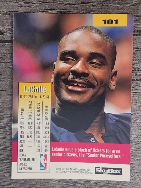 1992-93 SkyBox #101 LaSalle Thompson
