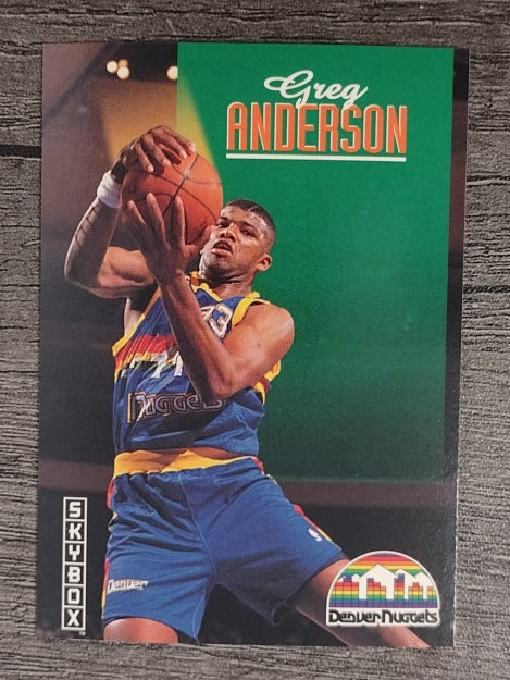 1992-93 SkyBox #57 Greg Anderson
