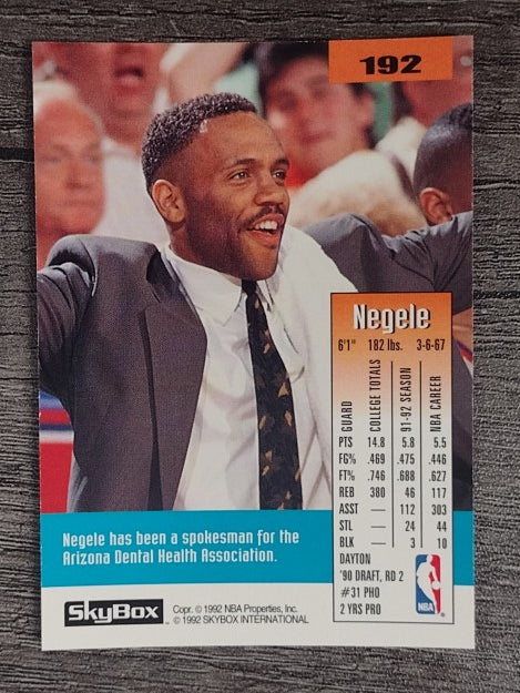 1992-93 SkyBox #192 Negele Knight
