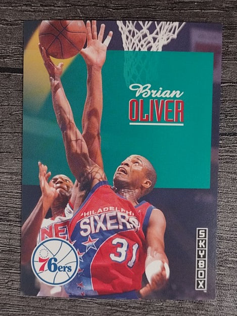 1992-93 SkyBox #185 Brian Oliver