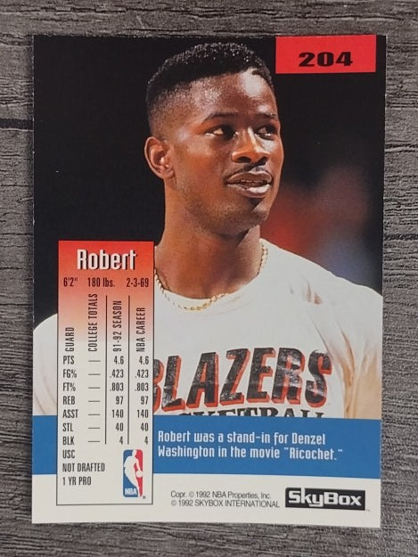 1992-93 SkyBox #204 Robert Pack