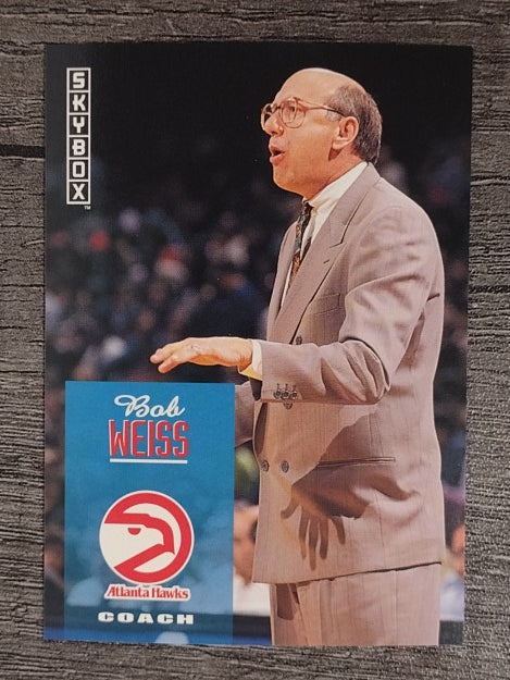 1992-93 SkyBox #255 Bob Weiss CO