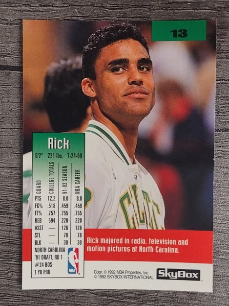 1992-93 SkyBox #13 Rick Fox