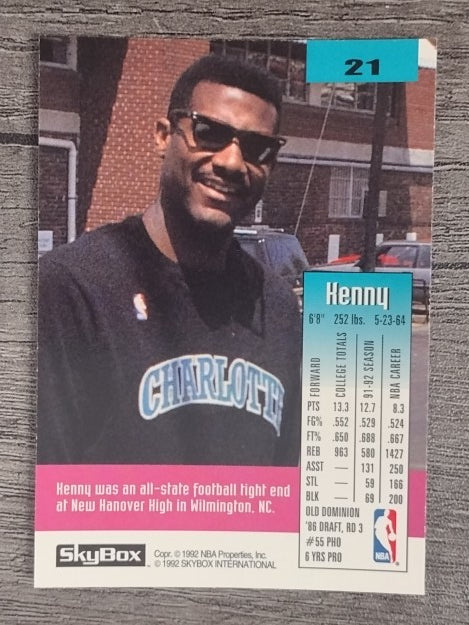 1992-93 SkyBox #21 Kenny Gattison