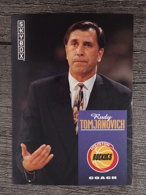 1992-93 SkyBox #264 Rudy Tomjanovich CO