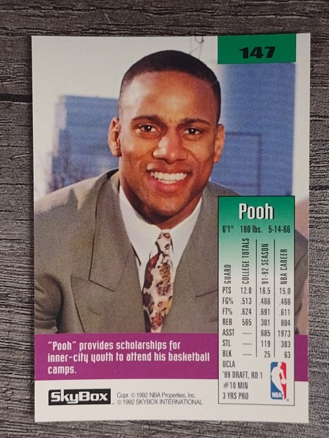 1992-93 SkyBox #147 Pooh Richardson