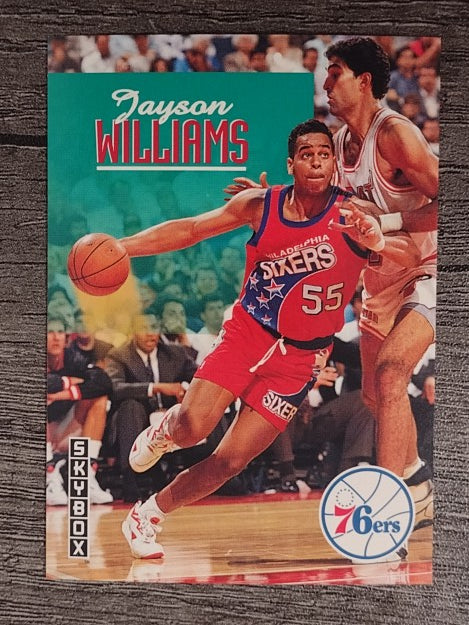 1992-93 SkyBox #187 Jayson Williams