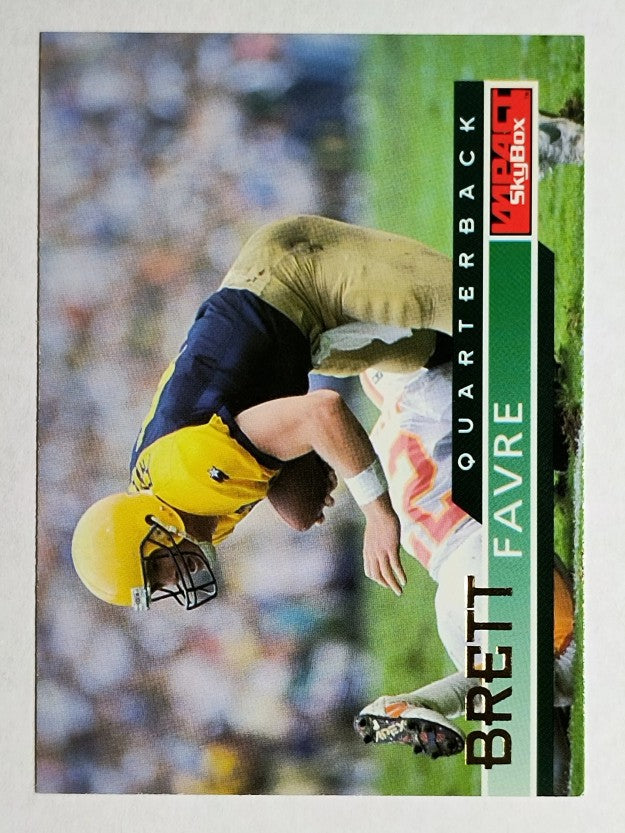 1995 SkyBox Impact #53 Brett Favre