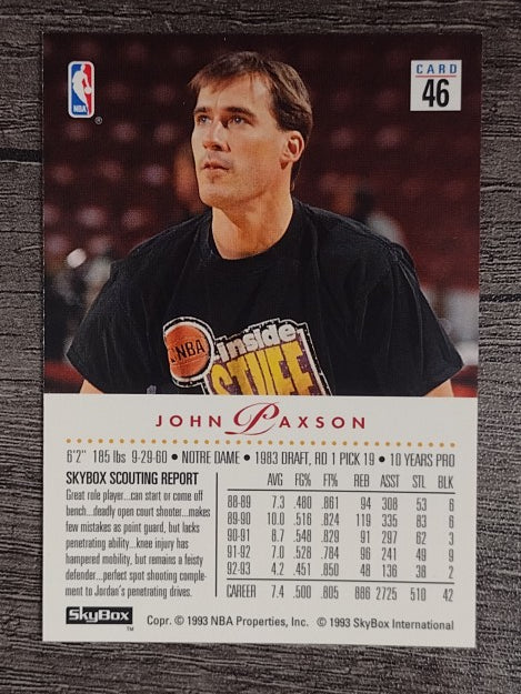 1993-94 SkyBox Premium #46 John Paxson