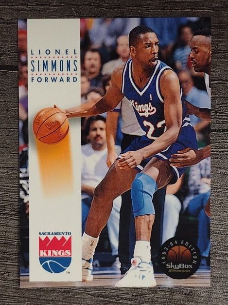 1993-94 SkyBox Premium #158 Lionel Simmons