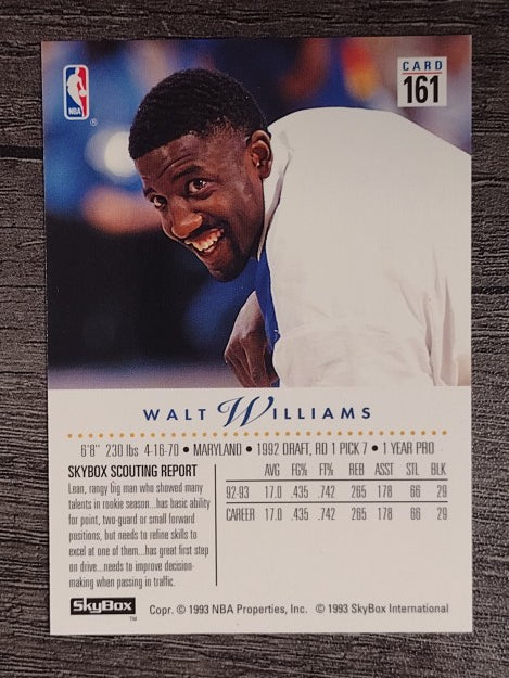 1993-94 SkyBox Premium #161 Walt Williams