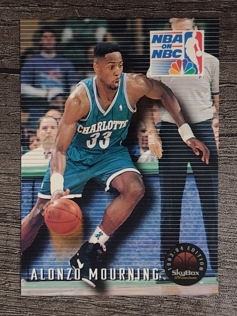 1993-94 SkyBox Premium #5 Alonzo Mourning PO