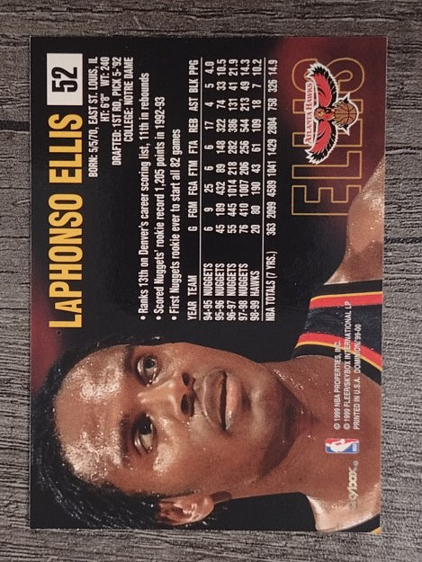 1999-00 SkyBox Dominion #52 LaPhonso Ellis