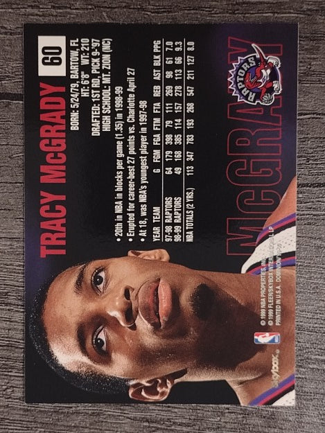 1999-00 SkyBox Dominion #60 Tracy McGrady