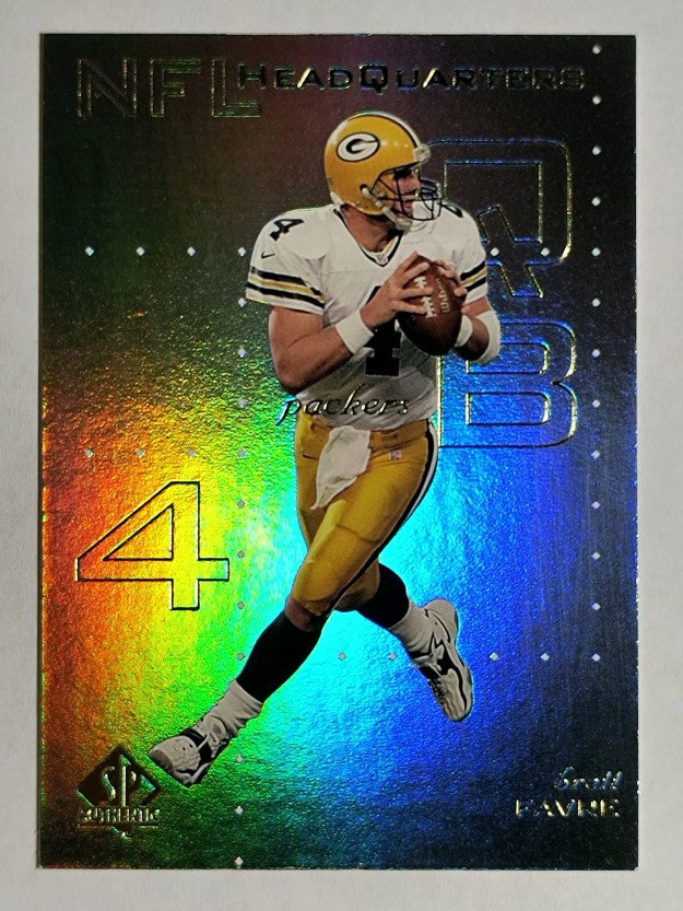1999 SP Authentic NFL Headquarters #HQ1 Brett Favre