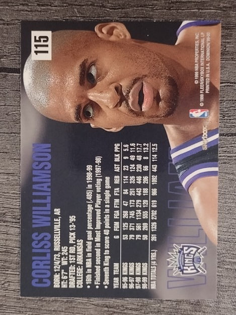 1999-00 SkyBox Dominion #115 Corliss Williamson