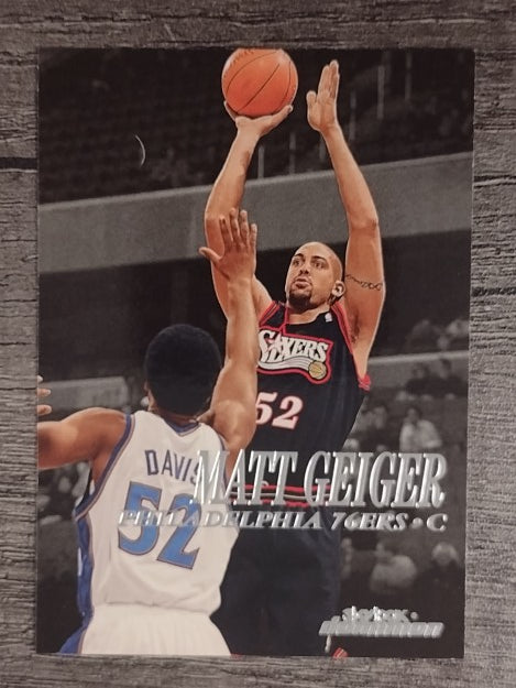 1999-00 SkyBox Dominion #62 Matt Geiger