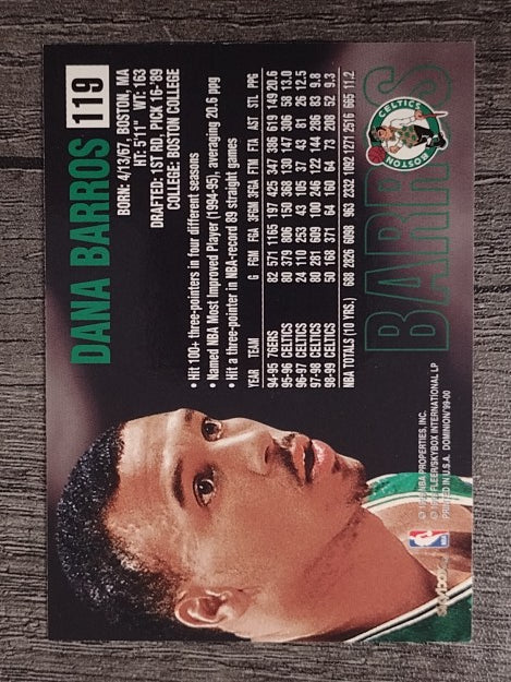 1999-00 SkyBox Dominion #119 Dana Barros