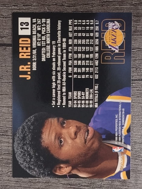 1999-00 SkyBox Dominion #13 J.R. Reid