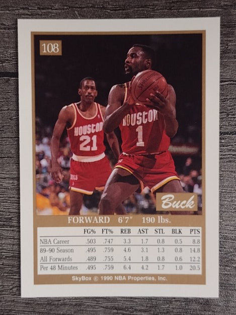 1990-91 SkyBox #108 Buck Johnson