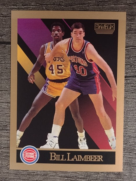 1990-91 SkyBox #90 Bill Laimbeer