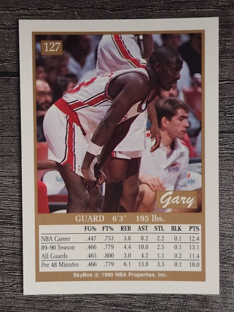 1990-91 SkyBox #127 Gary Grant
