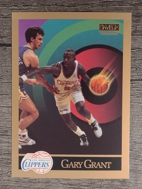 1990-91 SkyBox #127 Gary Grant