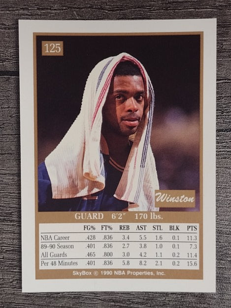 1990-91 SkyBox #125 Winston Garland