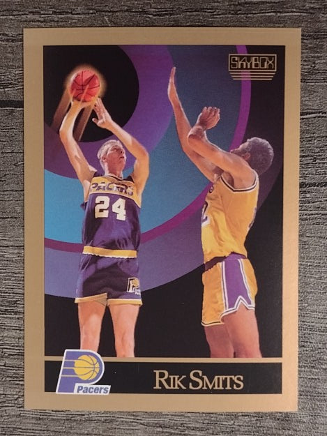 1990-91 SkyBox #122 Rik Smits