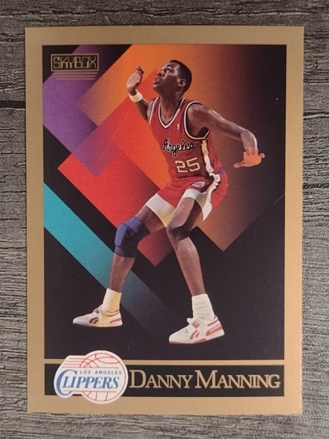 1990-91 SkyBox #129 Danny Manning