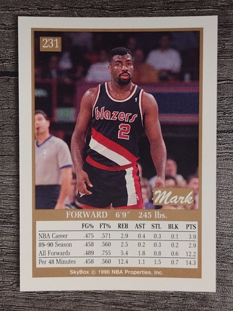 1990-91 SkyBox #231 Mark Bryant