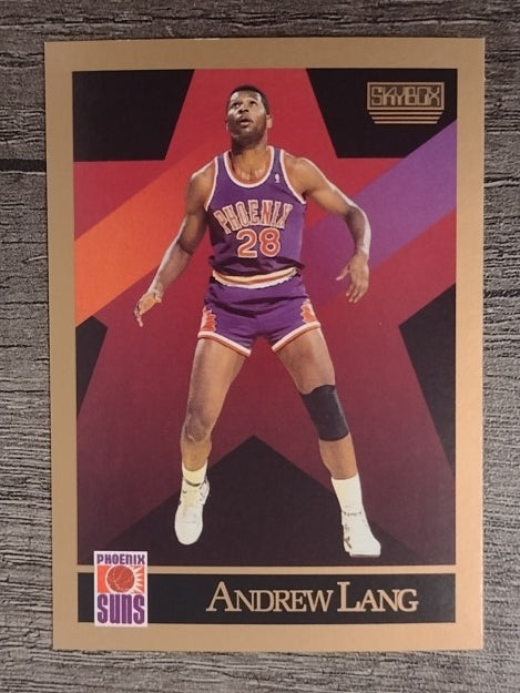 1990-91 SkyBox #225 Andrew Lang RC