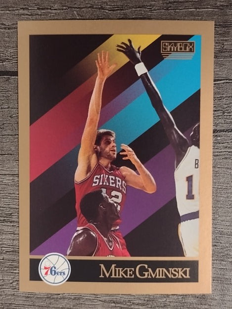 1990-91 SkyBox #215 Mike Gminski