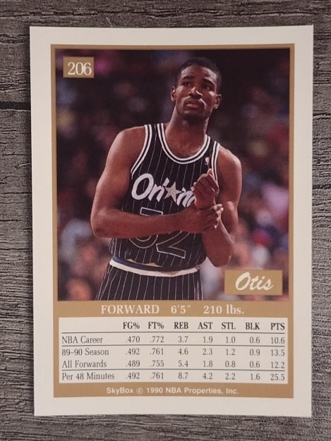 1990-91 SkyBox #206 Otis Smith