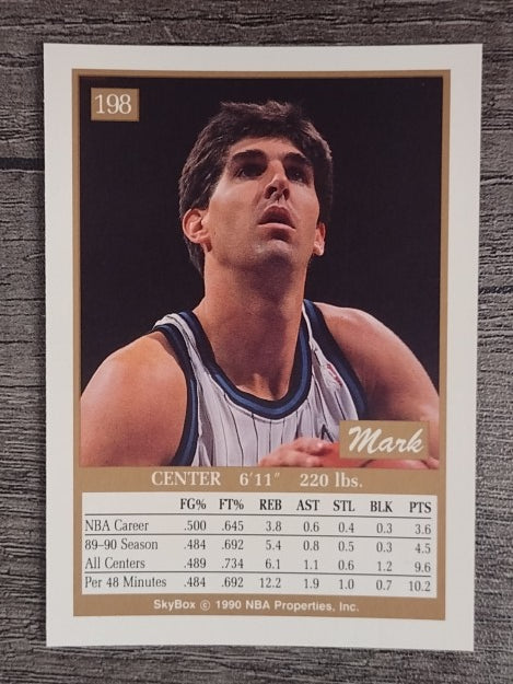 1990-91 SkyBox #198 Mark Acres