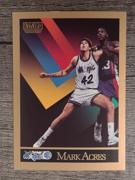 1990-91 SkyBox #198 Mark Acres